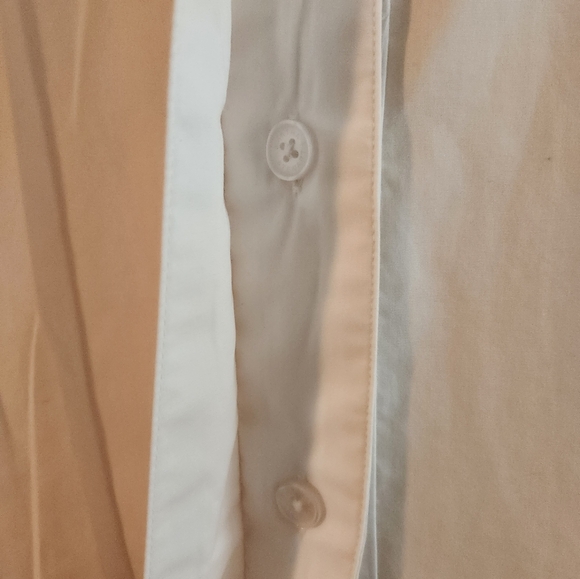 Martha Stewart White Tunic Blouse - Picture 3 of 6